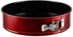 Perfect Home Formă de tort Metal Red Line cu inel detașabil - 28 cm, antiaderentă Tava