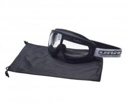 Unit Ochelari copii motocross atv enduro Unit, culoare rama negru, lentila transparenta (AB361013A) - mxenduro
