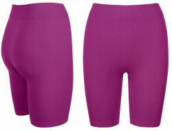 Marilyn Női magas derekú csíkos leggings Marilyn Fitness Magenta L/XL