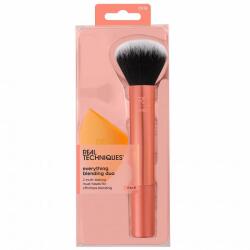 Real Techniques Accesorii Everything Blend Brush & Sponge Set Pensule ă