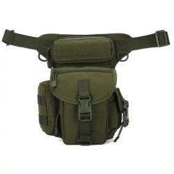 WARAGOD Major XL buzunar pentru coapsă, măslină