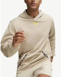 PUMA Fit Taped PowerFleece Lite Hoodie Beige - magazinko