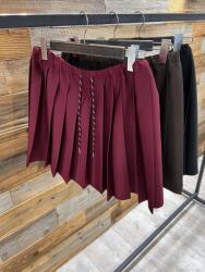 BY O LA LA By O La La! Fekete Sima Pliszírozott Szoknya Univerzális Méret