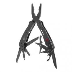 Ganzo G301B cleste multifunctional 21 in 1, toc textil - Negru Cleste