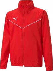 PUMA Gyerek Kabát Puma Teamrise All Weather Jacket Piros 6 r 176cm (K13221)