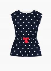 Boboli 727006 Pöttyös pamut ruha 122cm (727006)