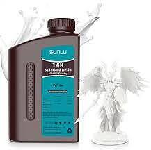 SUNLU 14K Standard Resin - White - 1L SUNLU (sunlu-14k-standart-white-1l)