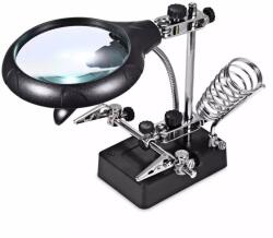 Andowl Lupa cu clesti , lumina si suport de letcon : Culoare - negru (Q-GJ5-N)