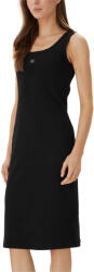 Calvin Klein Rochie Sl Baby Rib Woven Label Square LV047F257G UB1 black (LV047F257G-UB1 black)