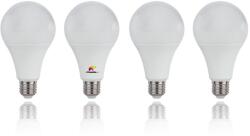 Esperanza Set 4 becuri LED E27 7W 650lm A60, lumina calda, 30.000h (ELL157-5901299927465)