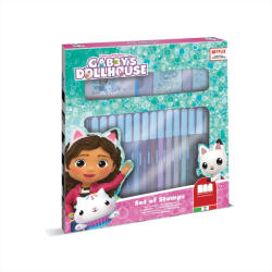 Multiprint Gabi Babaháza nyomda készlet filccel, 18 db-os (MUL-86117)