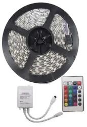  Kit Banda Led Rgb 72w Exterior 60 Led-uri/m 5 Metri Cu Telecomanda Si Alimentare (DLMGG-660)