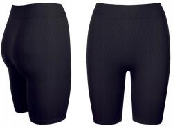 Marilyn Női magas derekú csíkos leggings Marilyn Fitness fekete L/XL (HLFITBL5)