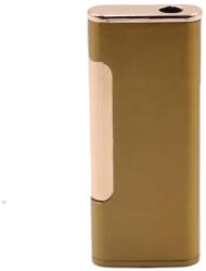 Bricheta Aurie Cu Buton Auriu, Antivant, Reincarcabila (DLMGG-3574) Bricheta