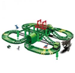  Jucarie De Constructie, Cu Masini Electric, Circuit De Curse, Pentru Copii, 60 X 53 X 14 Cm (DLMGG-4303)