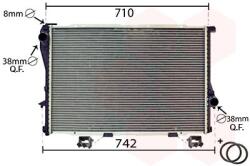VAN WEZEL Chladič motora VAN WEZEL 06002233 (06002233)