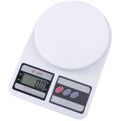  Cantar De Bucatarie, Electronic, Display Lcd 2 Inch, Functie Tara, Maxim 10 Kg, Alb, 24x17x4 Cm (DLMGG-641) Cantar baie