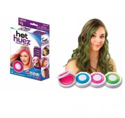  Creta Pentru Colorat Parul Hot Huez, Temporara, Roz, Albastru, Fucsia, Verde (DLMGG-591) Carte de colorat