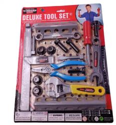  Trusa Constructor Cu 19 Piese Pentru Copii, Diferite Accesorii, Plastic, Multicolor (DLMGG-4065)