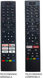 Telecomanda inlocuitoare compatibila TV Vestel Toshiba Horizon RC45157 IR 1423 (427-1) (RC45157)