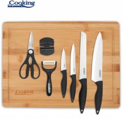Heinner Set Cutite De Bucatarie 8 Piese, Carera, Cooking By Heinner (HR-EVI-8CRR) - casacuoferte