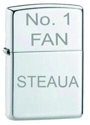  Bricheta Argintie Gravata No. 1 Fan Steaua (DLMGG-375) Bricheta