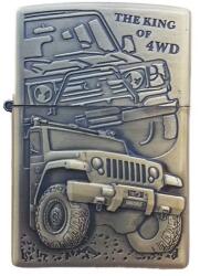  Bricheta Tip Zippo, 3d Relief, Metalica, King Of 4wd M2 (DLMGG-319) Bricheta