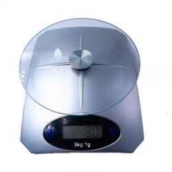  Cantar De Bucatarie Electronic, 5 Kg, Metalic, Gri (DLMGG-4109) Cantar baie