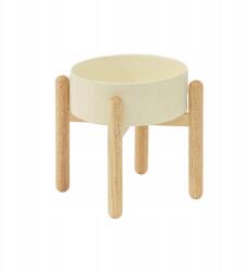  Havniva Kerámia Kutyatál Csúszásgátló Állítható Krém (9GC8L)