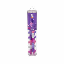 Plus-Plus Set constructie Plus-Plus, tub 100 piese, Glitter Mix, culori cu sclipici (PP4244)