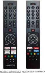  Telecomanda inlocuitoare compatibila TV Horizon 32HL6330F/B cod ER 1433-N /MFY 1423 (337-1) (32HL6330F/B)