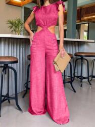 Shein Rózsaszín Overál Cut Out (XL) (612319)