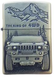  Bricheta Tip Zippo, 3d Relief, Metalica, King Of The 4wd M3 (DLMGG-318) Bricheta