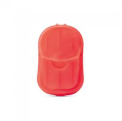  Kit Sapuniera, 20 Foi De Sapun, 70 X 43 X 16 Mm, Model Simplu, Rosu (DLMGG-3283)