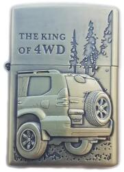  Bricheta Tip Zippo, 3d Relief, Metalica, King Of 4wd M4 (DLMGG-317) Bricheta