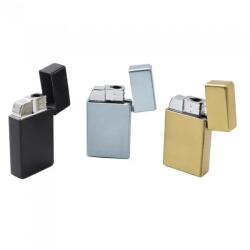  Bricheta Cu Gaz, Forma Zippo, Antivant, Reincarcabila, Metalica, 6 Cm (DLMGG-4817) Bricheta