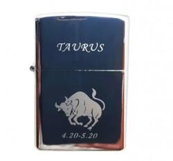  Bricheta Metalica Gravata Zodie Taur, Taurus Zodiac, 3, 5 X 5.5 Cm (DLMGG-4682) Bricheta