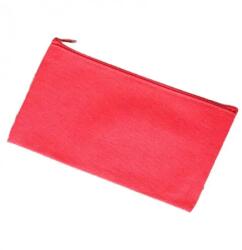  Penar Cu Fermoar, Geanta Cosmetice, Rosu, 21x11 Cm (DLMGG-4401) Penar