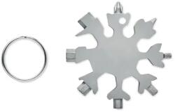  Surubelnita Multifunctionala Cu Breloc, 17 Functii, Gri, 6, 3x6, 3x0, 7 Cm (DLMGG-3610)