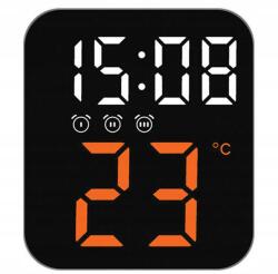 JVD Nagy, Könnyen Olvasható Led Ébresztőóra Hőmérővel Jvd SB8015.4 Három Riasztás (SB8015.4)