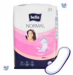 Bella Egészségügyi betét Bella Normal Szárnyak nélkül Irritáció elleni védelem 20 db (5900516300814)