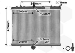 VAN WEZEL Chladič motora VAN WEZEL 40002314 (40002314)