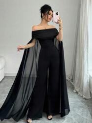 Shein Fekete Nyitott Vállú Overál (XL) (612336)