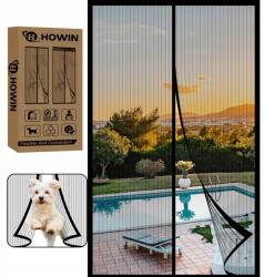  Howin Szúnyogháló erkélyajtóra, fúrás nélkül, 80 x 220 cm (MOSKITIERA NA DRZWI)