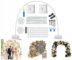  Lufi állvány Ágykeret Ív Kapu Háttér Fal Esküvő Munkamenetek Állvány Pumpa