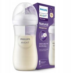 Philips Avent Philips cumisüveg 330 ml Natural Response cumi Level 4 Fast 6m+ (SCY906/01)