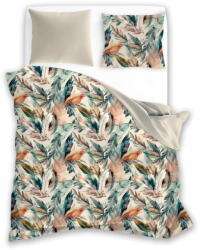 Faro Szatén ágyneműhuzat 160x200 Milagro Pasztell levelek Őszi (MILAGRO 05)