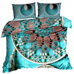  3D Ágyneműhuzat Pamut Szatén 140x200 Hímzett Álomfogó (0322)