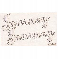 Scrapiniec Journey scrapbook karton 2x felirat Scrapiniec (3760)