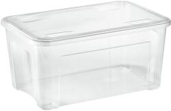 Tontarelli Tárolódoboz Combi tetővel 43 l átlátszó (8035654000)